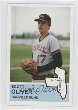 1982 Fritsch Midwest League Stars of Tomorrow - [Base] #139 - Scott Oliver