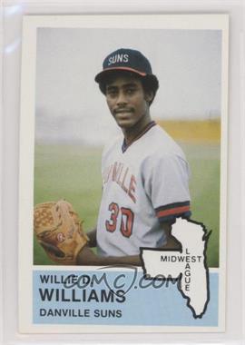 1982 Fritsch Midwest League Stars of Tomorrow - [Base] #141 - Willie D. Williams