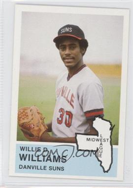 1982 Fritsch Midwest League Stars of Tomorrow - [Base] #141 - Willie D. Williams