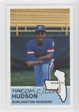 1982 Fritsch Midwest League Stars of Tomorrow - [Base] #162 - Tony Hudson