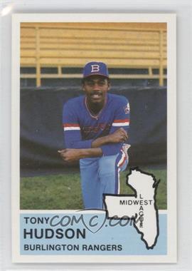 1982 Fritsch Midwest League Stars of Tomorrow - [Base] #162 - Tony Hudson