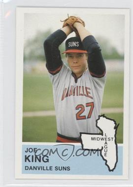 1982 Fritsch Midwest League Stars of Tomorrow - [Base] #190 - Joe King