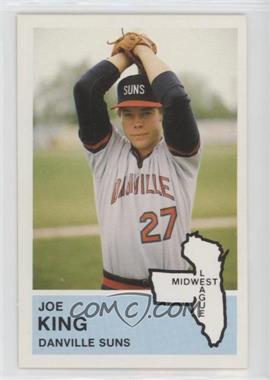1982 Fritsch Midwest League Stars of Tomorrow - [Base] #190 - Joe King