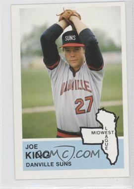 1982 Fritsch Midwest League Stars of Tomorrow - [Base] #190 - Joe King