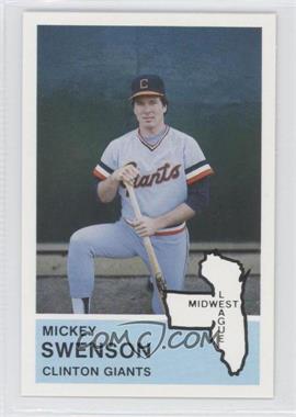 1982 Fritsch Midwest League Stars of Tomorrow - [Base] #238 - Mickey Swenson
