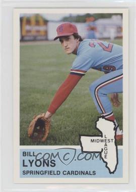 1982 Fritsch Midwest League Stars of Tomorrow - [Base] #252 - Bill Lyons