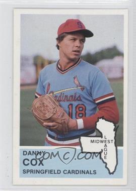1982 Fritsch Midwest League Stars of Tomorrow - [Base] #266 - Danny Cox