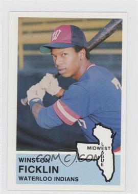 1982 Fritsch Midwest League Stars of Tomorrow - [Base] #274 - Winston Ficklin