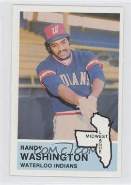 1982 Fritsch Midwest League Stars of Tomorrow - [Base] #287 - Randy Washington