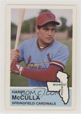 1982 Fritsch Midwest League Stars of Tomorrow - [Base] #290 - Harry McCulla [EX to NM]