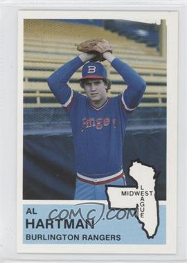 1982 Fritsch Midwest League Stars of Tomorrow - [Base] #38 - Al Hartman