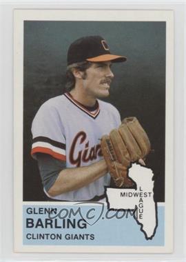 1982 Fritsch Midwest League Stars of Tomorrow - [Base] #48 - Glenn Barling