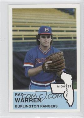 1982 Fritsch Midwest League Stars of Tomorrow - [Base] #56 - Ray Warren