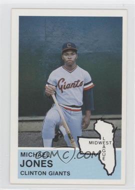 1982 Fritsch Midwest League Stars of Tomorrow - [Base] #59 - Michael Jones