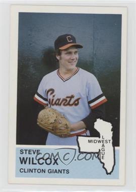 1982 Fritsch Midwest League Stars of Tomorrow - [Base] #83 - Steve Wilcox
