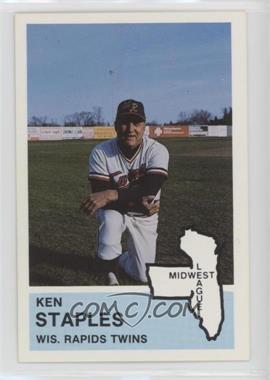 1982 Fritsch Midwest League Stars of Tomorrow - [Base] #9 - Ken Staples
