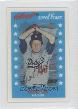 1982 Kellogg's 3-D Super Stars - [Base] #15 - Burt Hooton