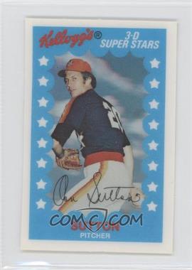 1982 Kellogg's 3-D Super Stars - [Base] #21 - Don Sutton