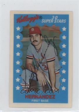 1982 Kellogg's 3-D Super Stars - [Base] #23 - Keith Hernandez