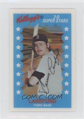 1982 Kellogg's 3-D Super Stars - [Base] #41 - Carney Lansford