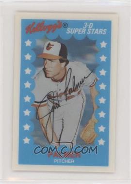 1982 Kellogg's 3-D Super Stars - [Base] #42 - Jim Palmer