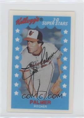 1982 Kellogg's 3-D Super Stars - [Base] #42 - Jim Palmer [EX to NM]