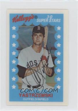 1982 Kellogg's 3-D Super Stars - [Base] #43 - Carl Yastrzemski