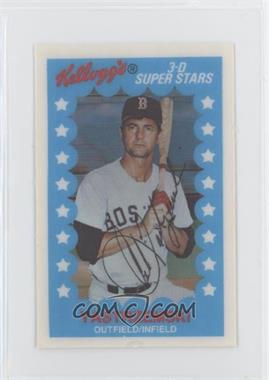 1982 Kellogg's 3-D Super Stars - [Base] #43 - Carl Yastrzemski