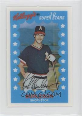 1982 Kellogg's 3-D Super Stars - [Base] #44 - Rick Burleson