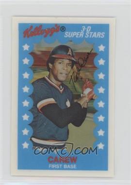 1982 Kellogg's 3-D Super Stars - [Base] #51 - Rod Carew