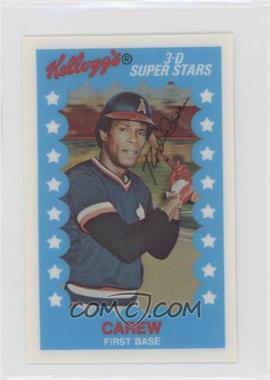 1982 Kellogg's 3-D Super Stars - [Base] #51 - Rod Carew