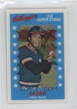 1982 Kellogg's 3-D Super Stars - [Base] #51 - Rod Carew