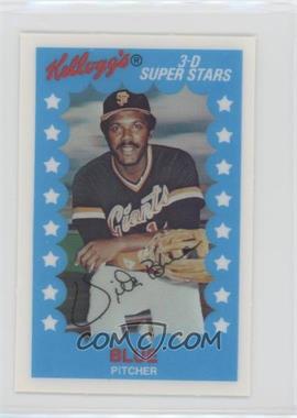 1982 Kellogg's 3-D Super Stars - [Base] #63 - Vida Blue