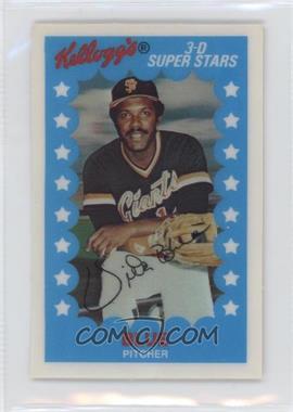 1982 Kellogg's 3-D Super Stars - [Base] #63 - Vida Blue