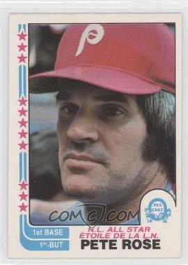 1982 O-Pee-Chee - [Base] #337 - Pete Rose