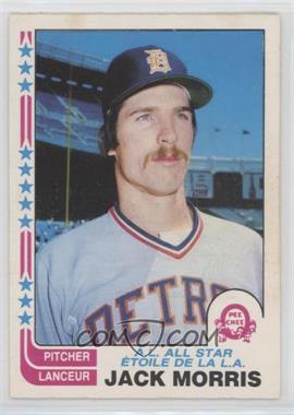 1982 O-Pee-Chee - [Base] #47 - Jack Morris [EX to NM]