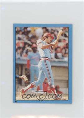 1982 O-Pee-Chee Album Stickers - [Base] #92 - Keith Hernandez