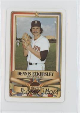 1982 Perma-Graphics/Topps Credit Cards - All-Stars #150-ASA8201 - Dennis Eckersley