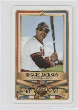 1982 Perma-Graphics/Topps Credit Cards - All-Stars #150-ASA8207 - Reggie Jackson