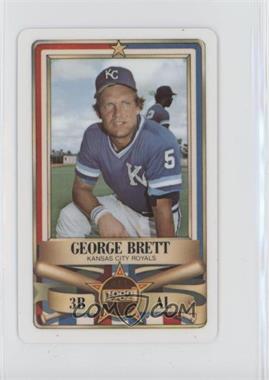 1982 Perma-Graphics/Topps Credit Cards - All-Stars #150-ASA8209 - George Brett [EX to NM]