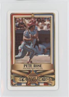 1982 Perma-Graphics/Topps Credit Cards - All-Stars #150-ASN8216 - Pete Rose