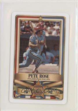 1982 Perma-Graphics/Topps Credit Cards - All-Stars #150-ASN8216 - Pete Rose