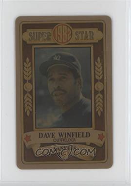 1982 Perma-Graphics/Topps Credit Cards - [Base] - Gold #150-SS8214 - Dave Winfield