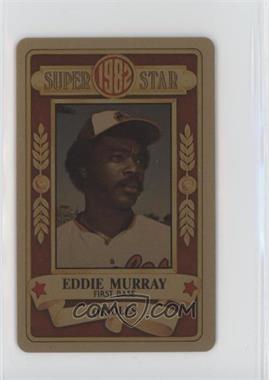 1982 Perma-Graphics/Topps Credit Cards - [Base] - Gold #150-SS8222 - Eddie Murray [EX to NM]