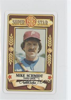 1982 Perma-Graphics/Topps Credit Cards - [Base] #150-SS8203 - Mike Schmidt [EX to NM]