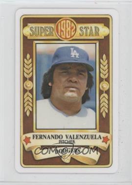 1982 Perma-Graphics/Topps Credit Cards - [Base] #150-SS8212 - Fernando Valenzuela