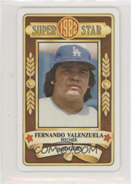 1982 Perma-Graphics/Topps Credit Cards - [Base] #150-SS8212 - Fernando Valenzuela