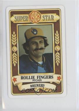 1982 Perma-Graphics/Topps Credit Cards - [Base] #150-SS8216 - Rollie Fingers [EX to NM]