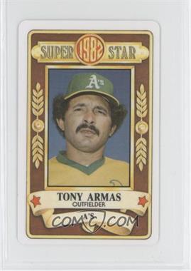 1982 Perma-Graphics/Topps Credit Cards - [Base] #150-SS8217 - Tony Armas