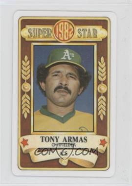 1982 Perma-Graphics/Topps Credit Cards - [Base] #150-SS8217 - Tony Armas